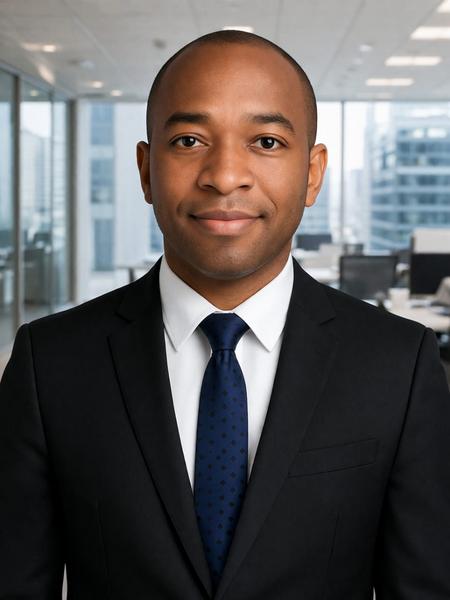Calvin Buthelezi, estate agent